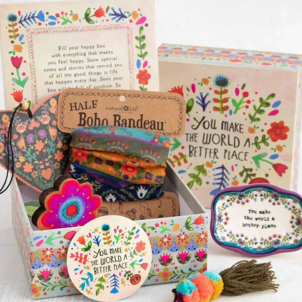 Natural Life Happy Box Gift Set, NEW